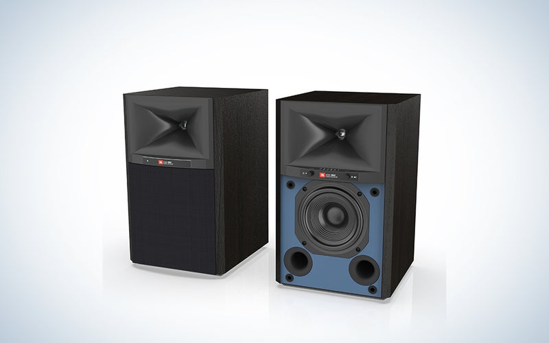 JBL 4305P Studio Monitors in Black Walnut product image